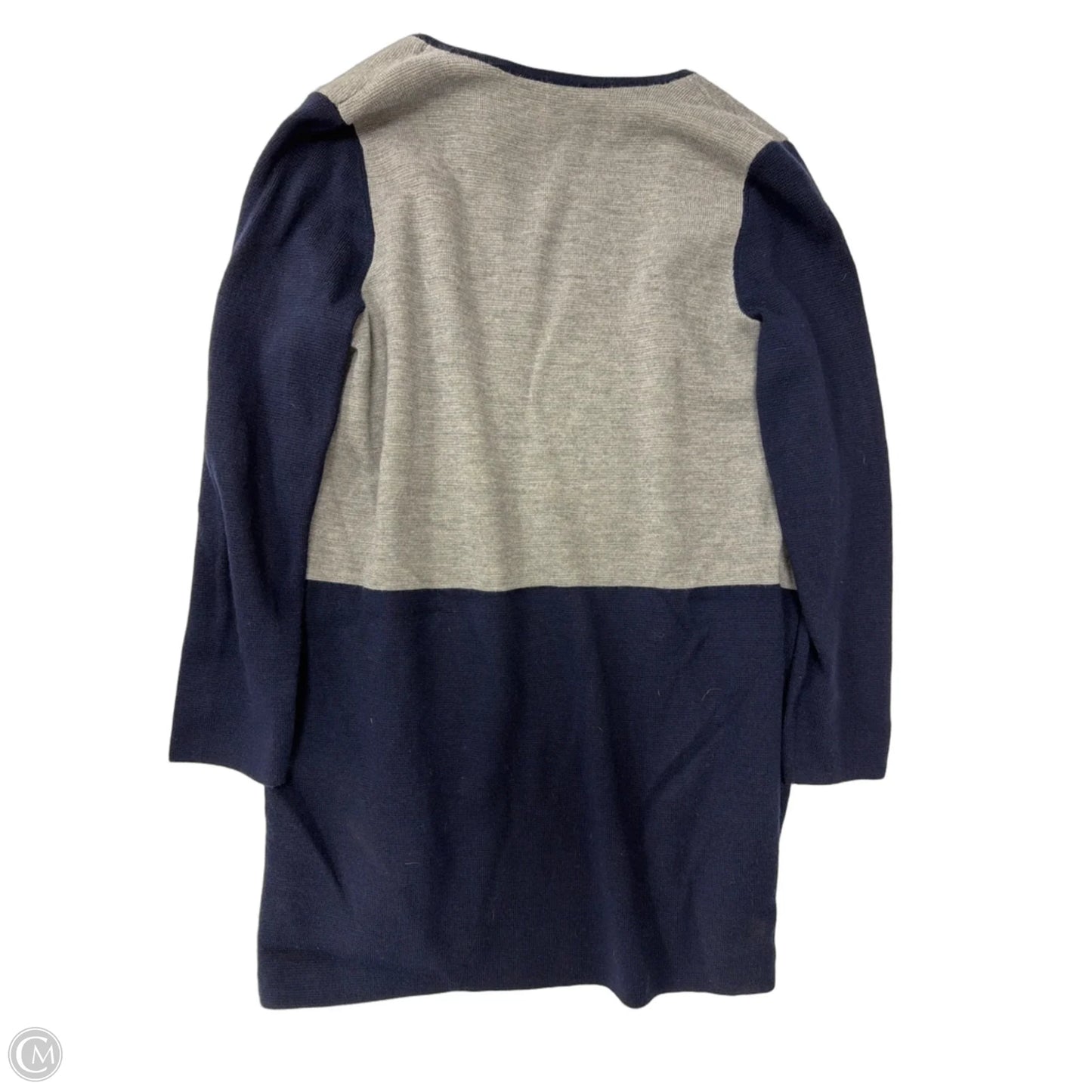 Cardigan By Talbots In Blue & Grey, Size: 1x
