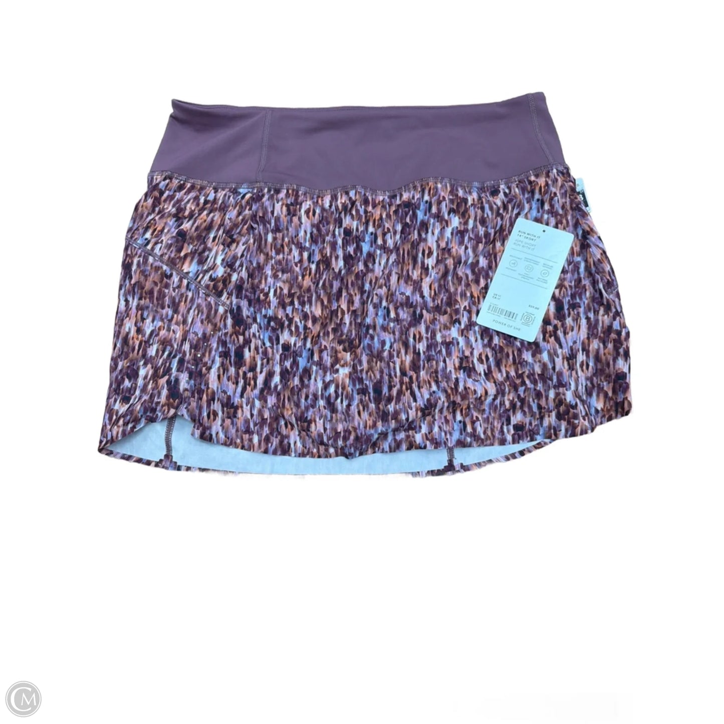 Athletic Skort By Athleta In Purple, Size: M