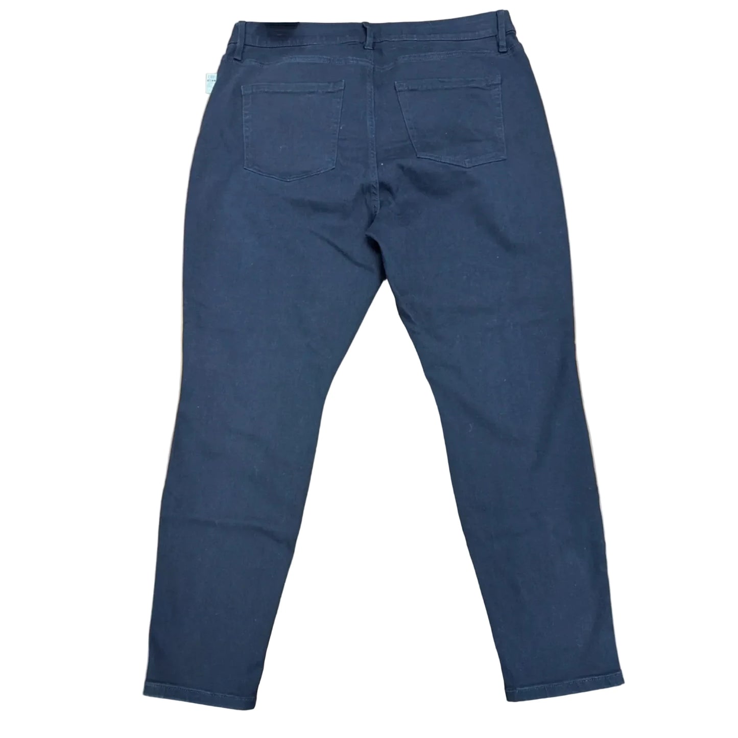 Jeans Skinny By Ava & Viv In Black Denim, Size: 18