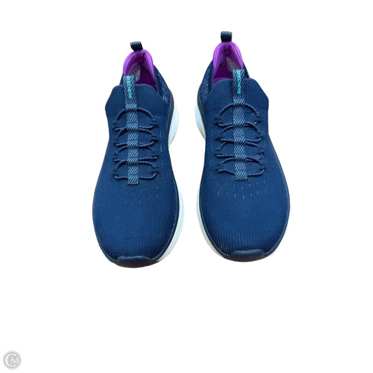 Shoes Athletic By Skechers In Blue, Size: 9.5