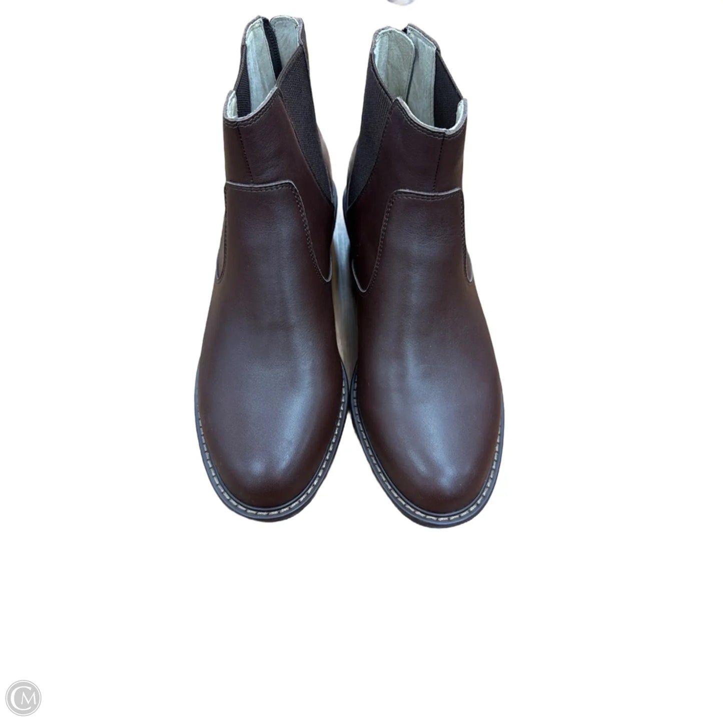 Boots Ankle Flats By Alegria In Brown, Size: 9.5