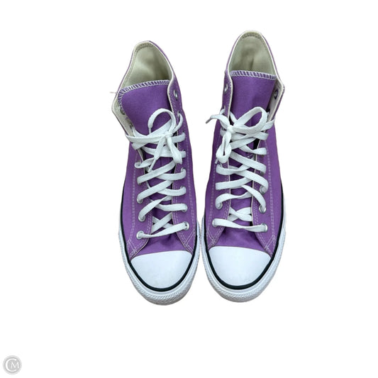 Shoes Sneakers By Converse In Purple, Size: 12