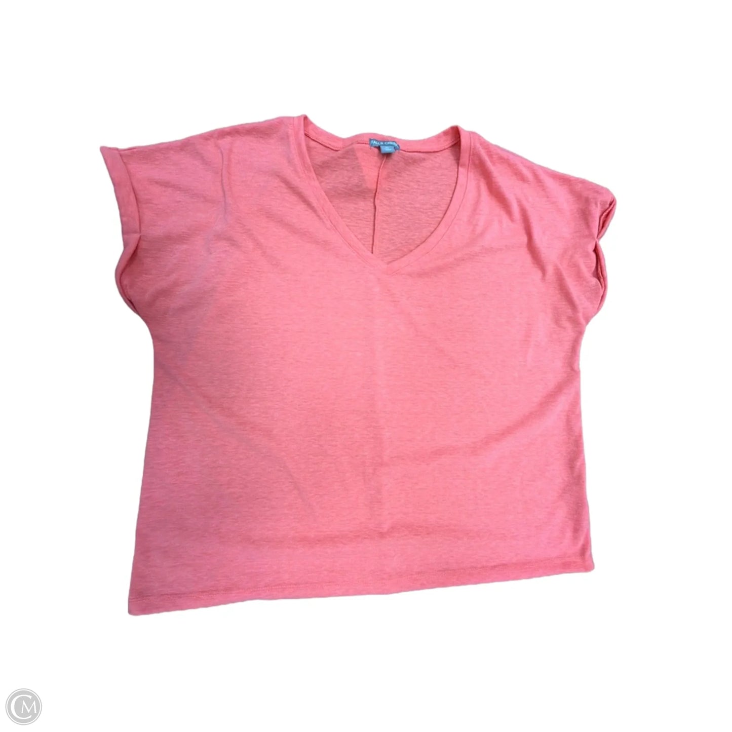 Top Short Sleeve Basic By Falls Creek In Orange, Size: Xl
