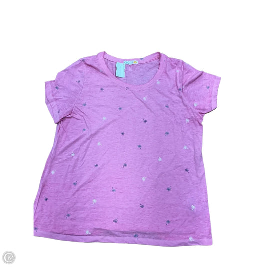 Top Short Sleeve By C And C In Pink, Size: Xl