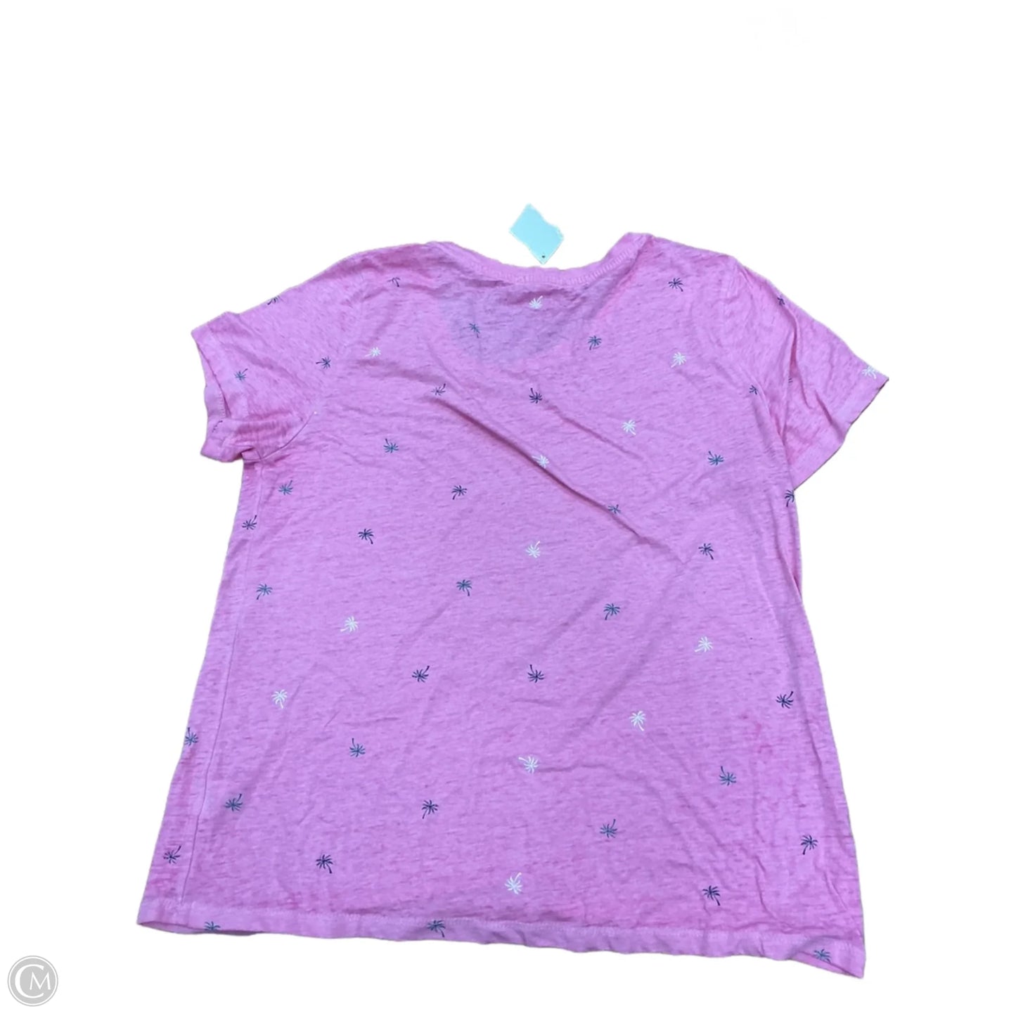 Top Short Sleeve By C And C In Pink, Size: Xl