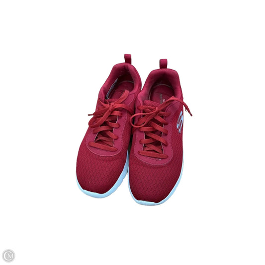 Shoes Athletic By Skechers In Red, Size: 7.5