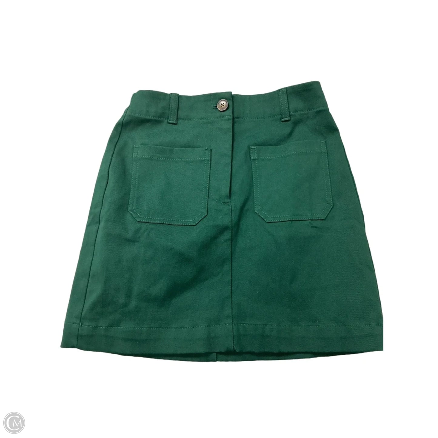 Skirt Mini & Short By Loft In Green, Size: 0