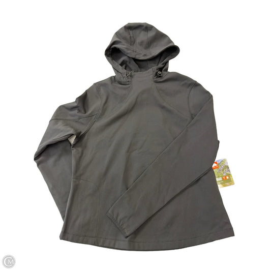 Athletic Top Long Sleeve Hoodie By ozark trail In Black, Size: L