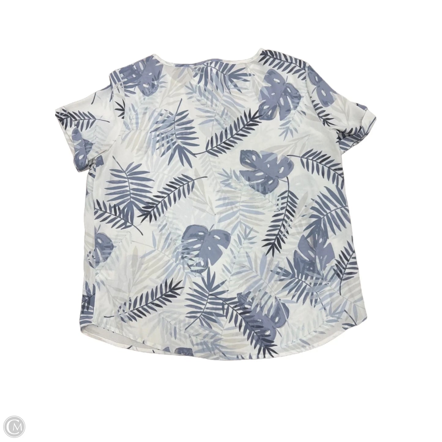 Top Short Sleeve By Lc Lauren Conrad In Floral Print, Size: S