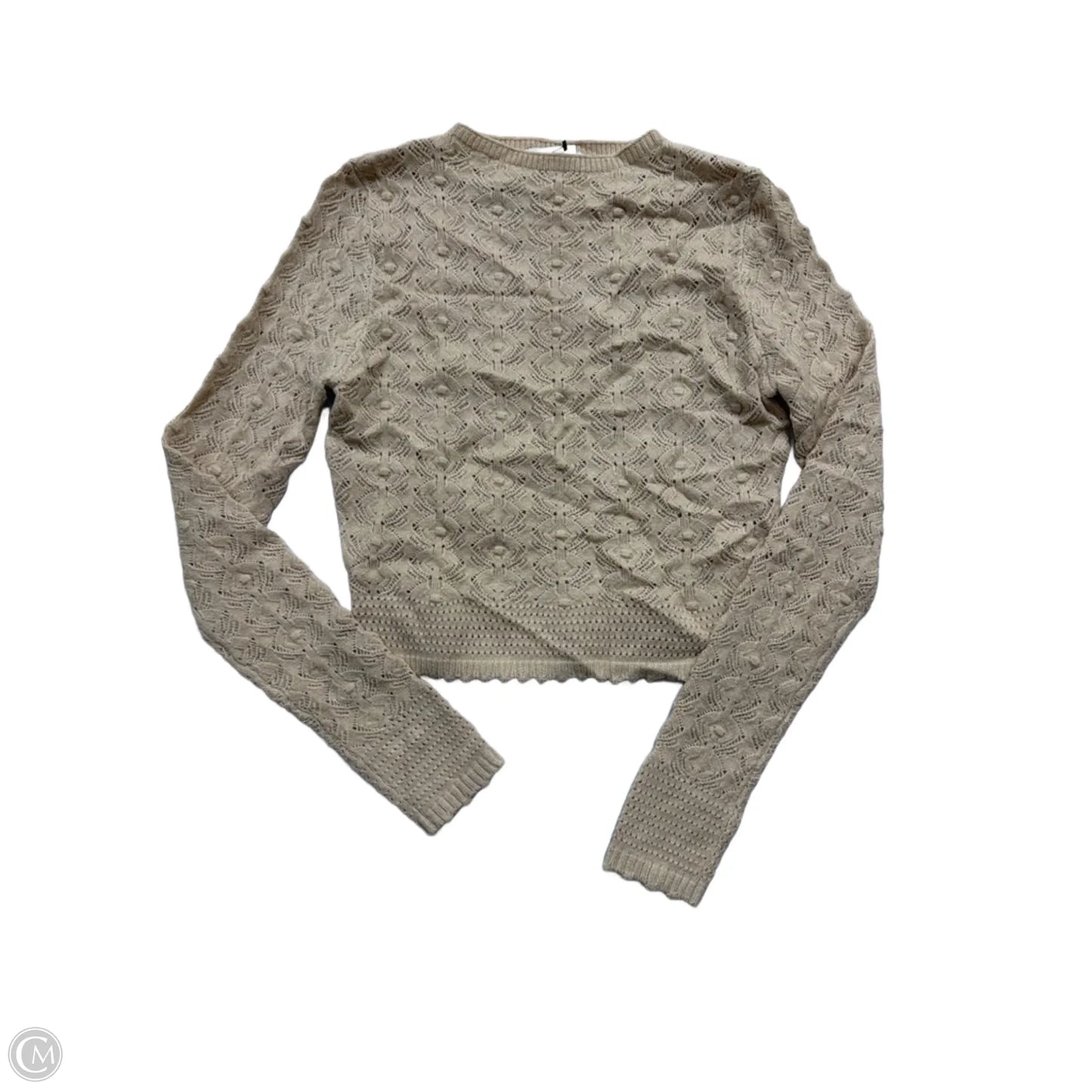Sweater By Hyfve In Tan, Size: M