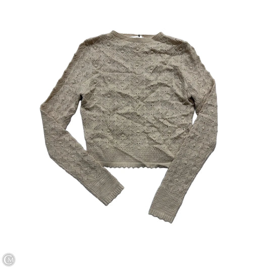 Sweater By Hyfve In Tan, Size: M