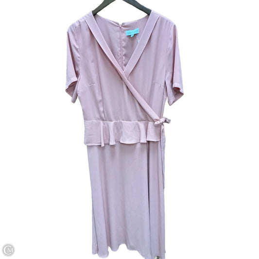 Dress Work By Gibson And Latimer In Coral, Size: L