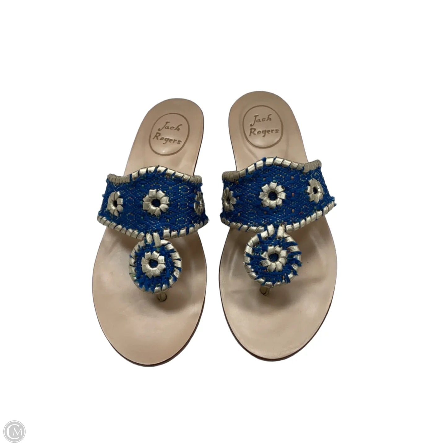 Sandals Flats By Jack Rogers In Blue, Size: 6