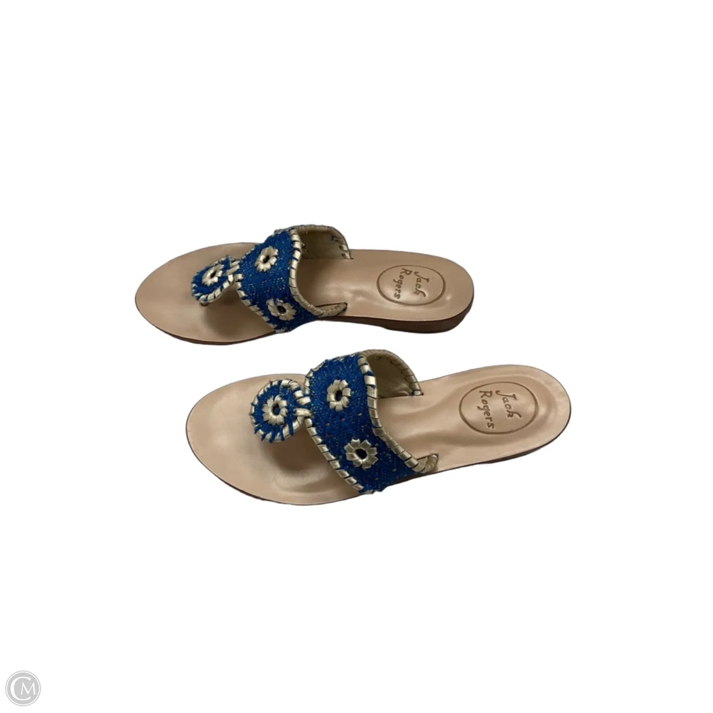 Sandals Flats By Jack Rogers In Blue, Size: 6