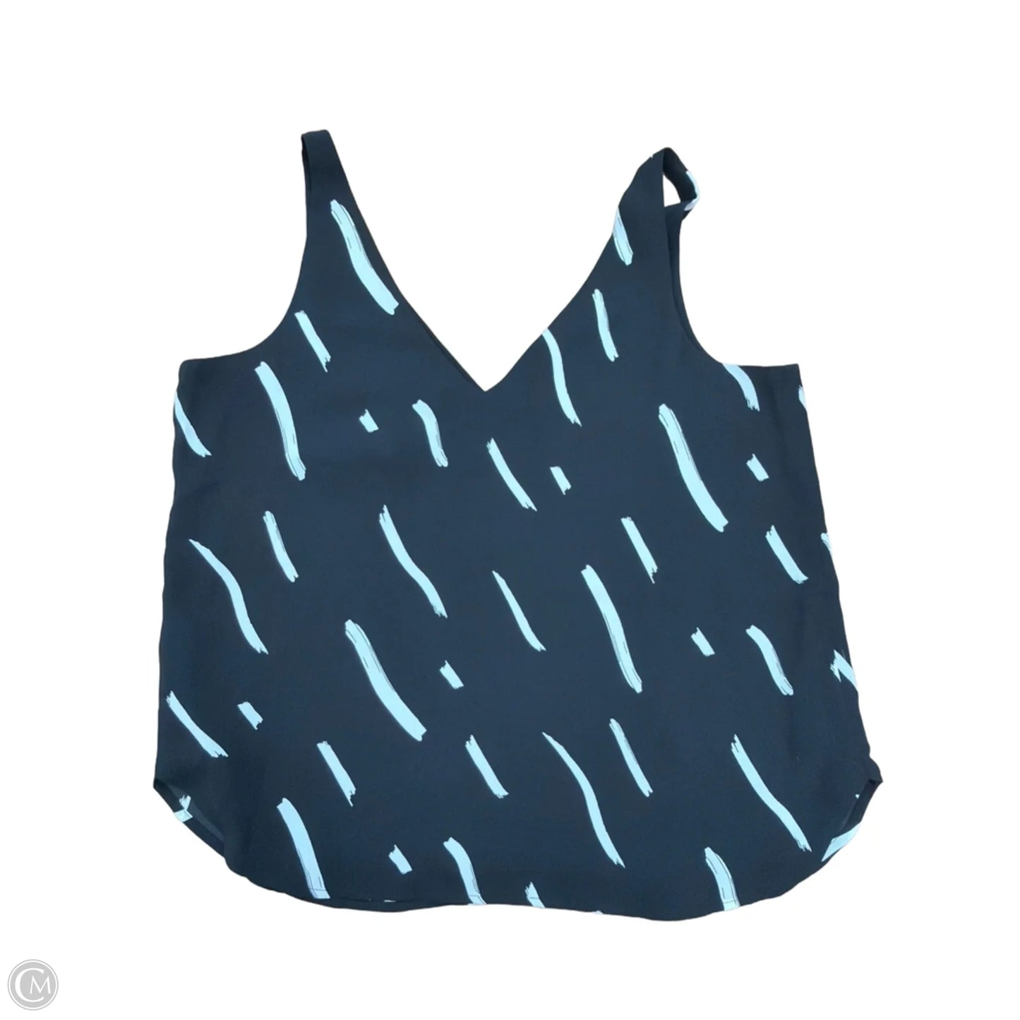 Tank Top By Loft In Black & White, Size: Xs