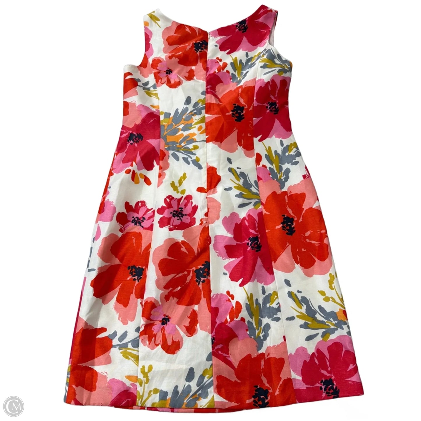 Dress Casual Midi By Perceptions In Floral Print, Size: Mp