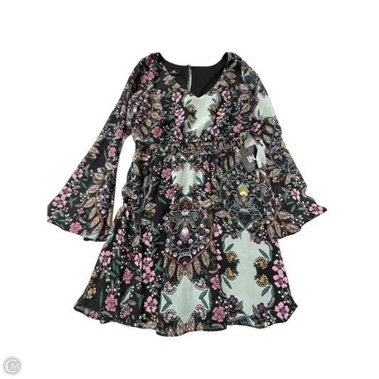 Dress Casual Midi By IN Studio In Floral Print, Size: S