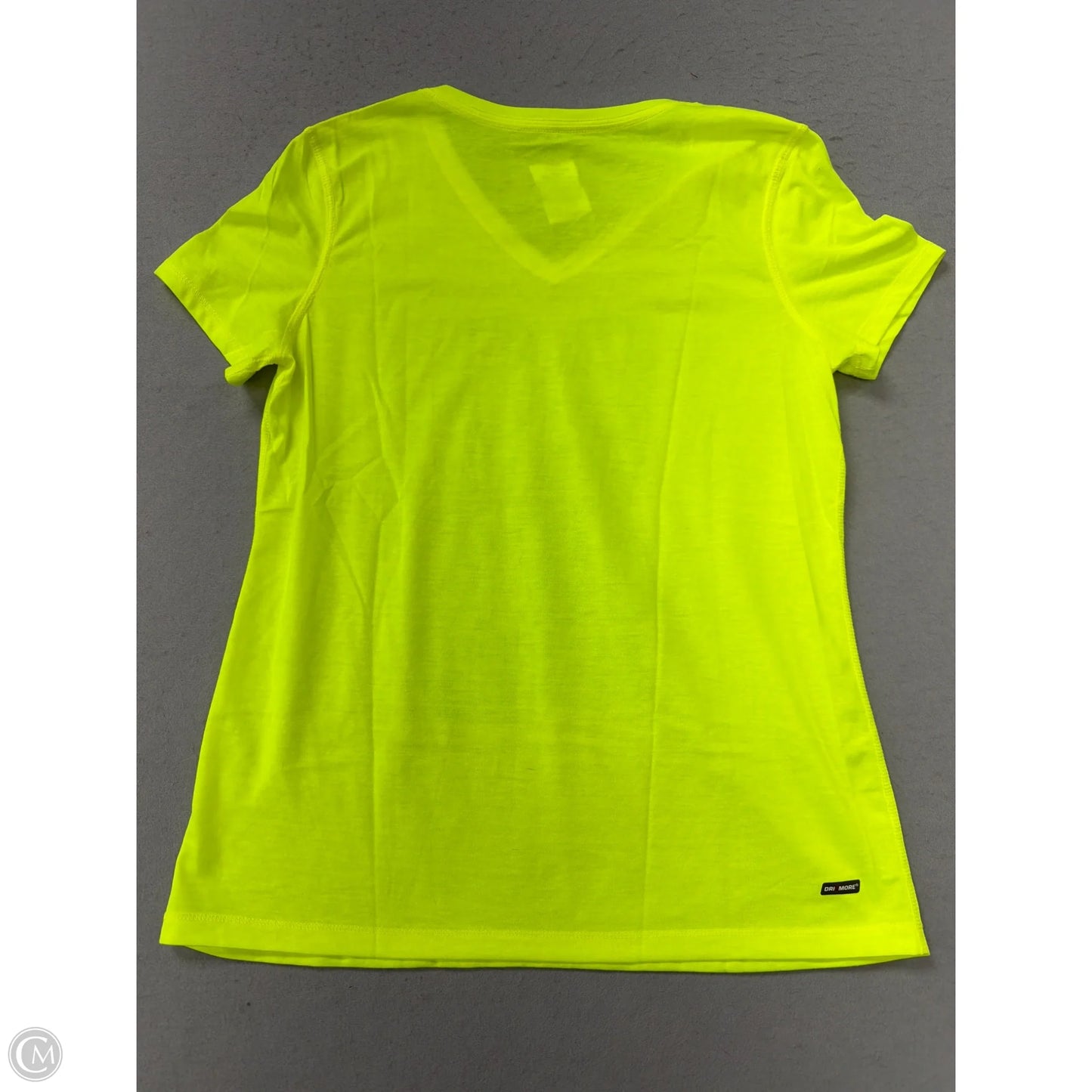 Athletic Top Short Sleeve By Danskin Now In Yellow, Size: M