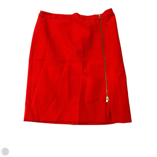 Skirt Midi By Talbots In Orange, Size: Xl