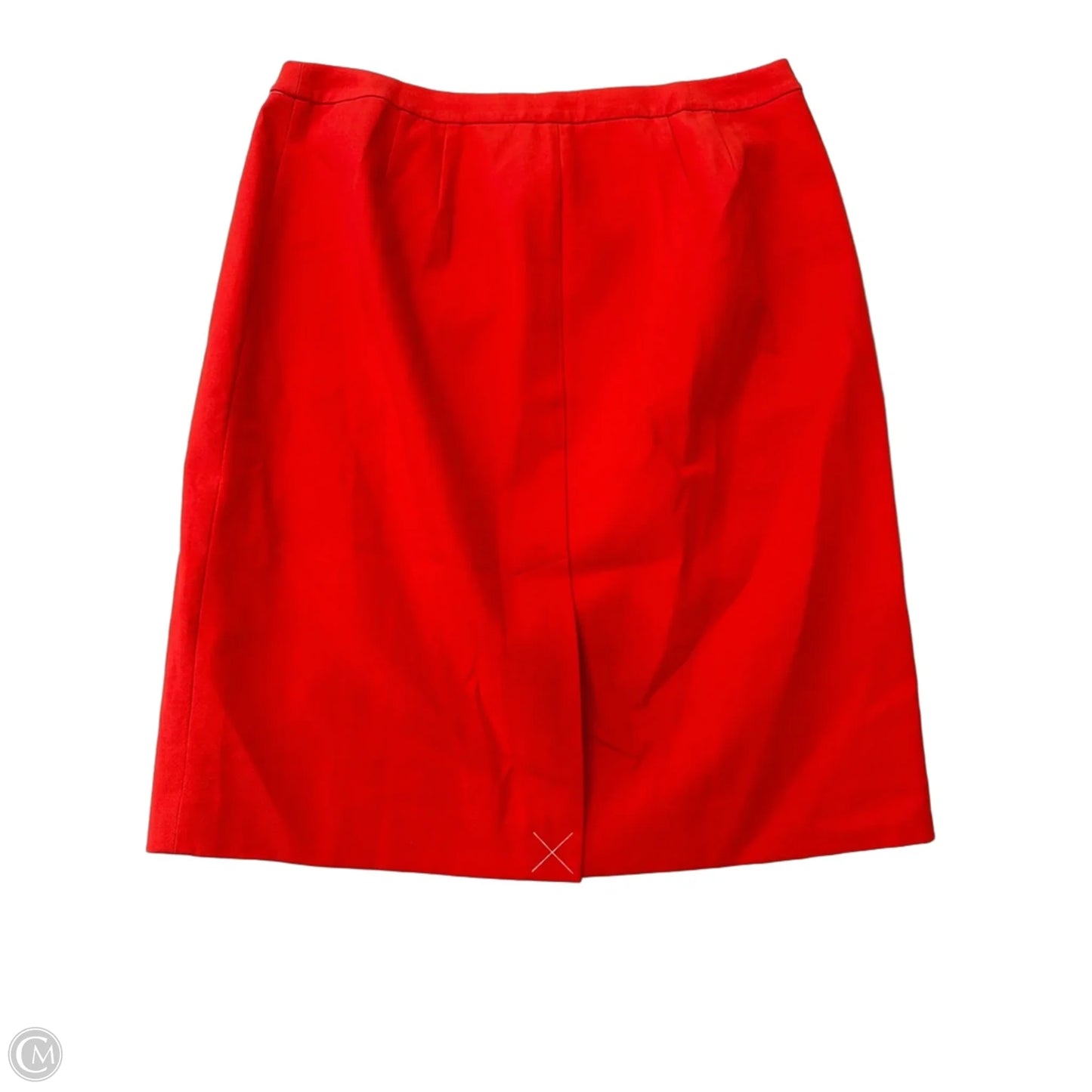 Skirt Midi By Talbots In Orange, Size: Xl