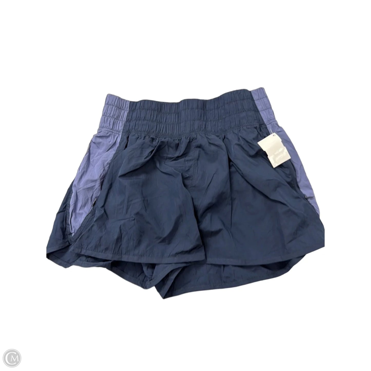 Athletic Shorts By Yogalicious In Blue, Size: M