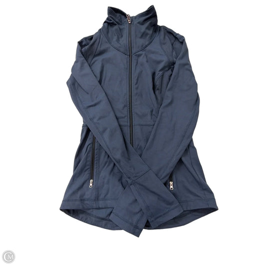 Athletic Jacket By Calia In Blue, Size: S