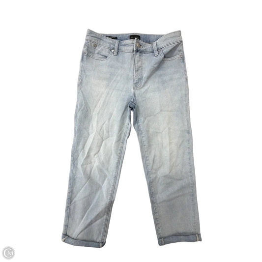 Jeans Straight By Talbots In Blue Denim, Size: 6