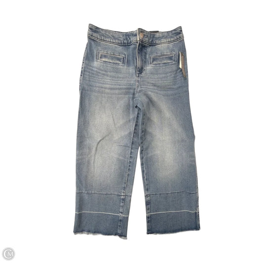 Jeans Boot Cut By Talbots In Blue Denim, Size: 4