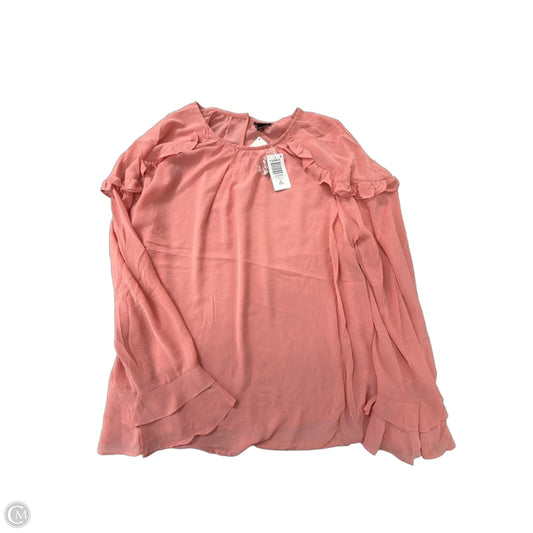Top Long Sleeve By Torrid In Coral, Size: 2x