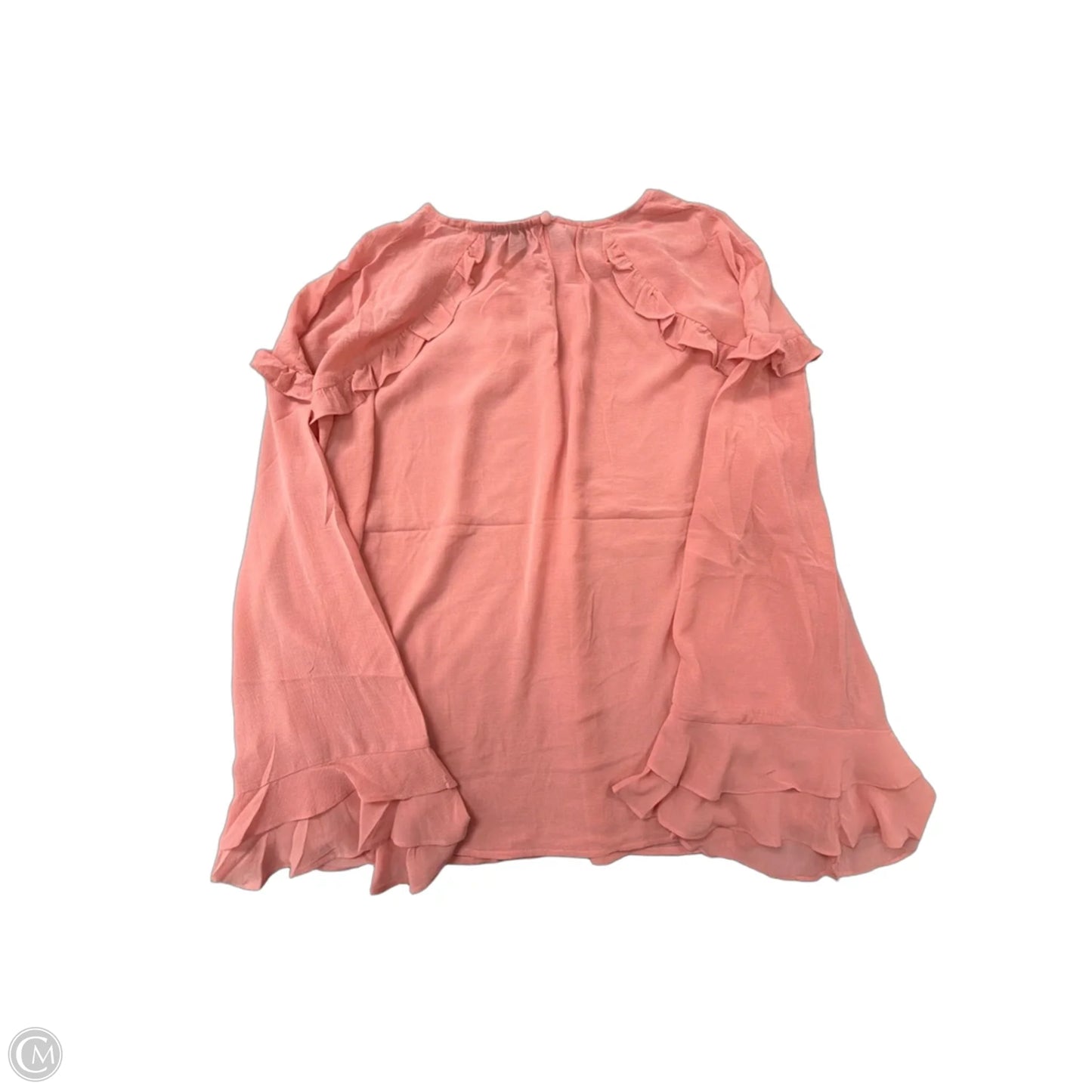 Top Long Sleeve By Torrid In Coral, Size: 2x