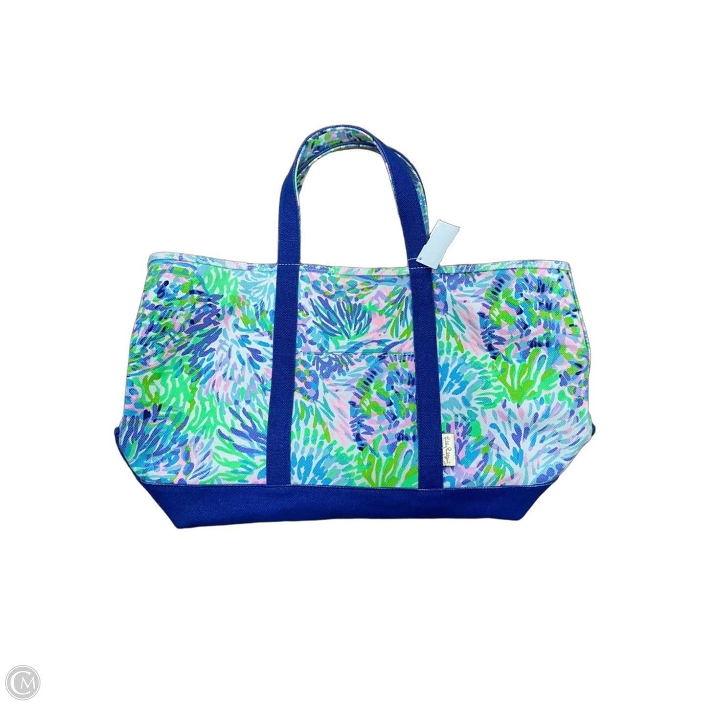 Tote Designer By Lilly Pulitzer, Size: Large