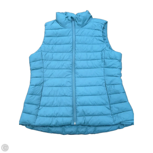 Vest Puffer & Quilted By Old Navy In Green, Size: L