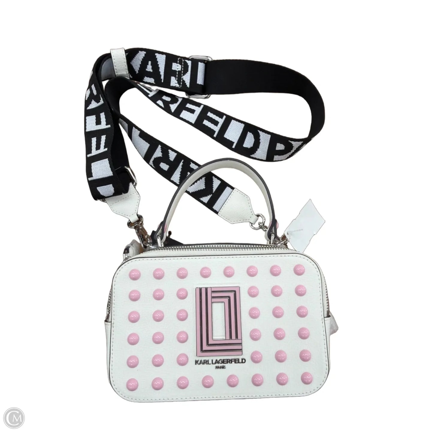 Crossbody Designer By Karl Lagerfeld, Size: Small