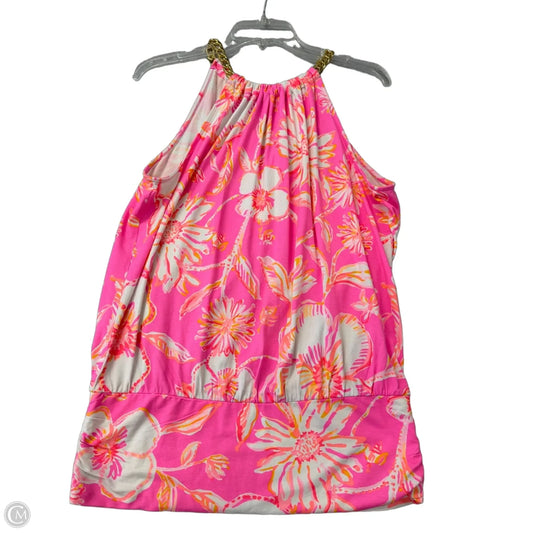 Tank Top Designer By Lilly Pulitzer In Pink, Size: M