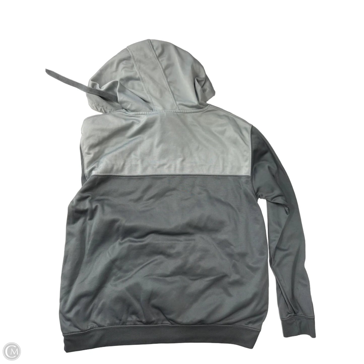 Sweatshirt Hoodie By Clothes Mentor In Grey, Size: M