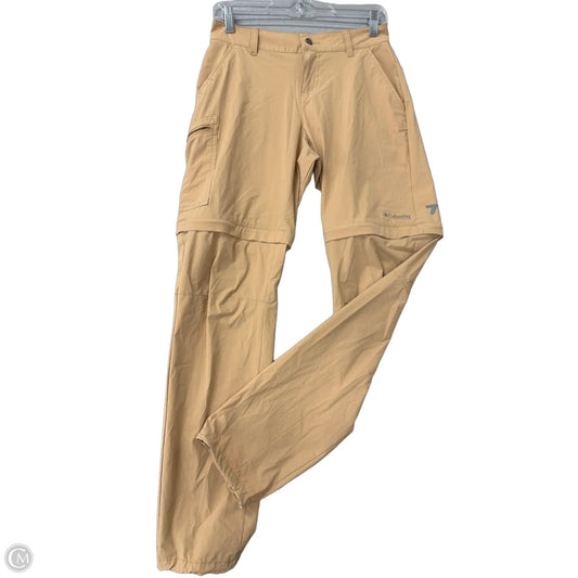 Athletic Pants By Columbia In Tan, Size: S