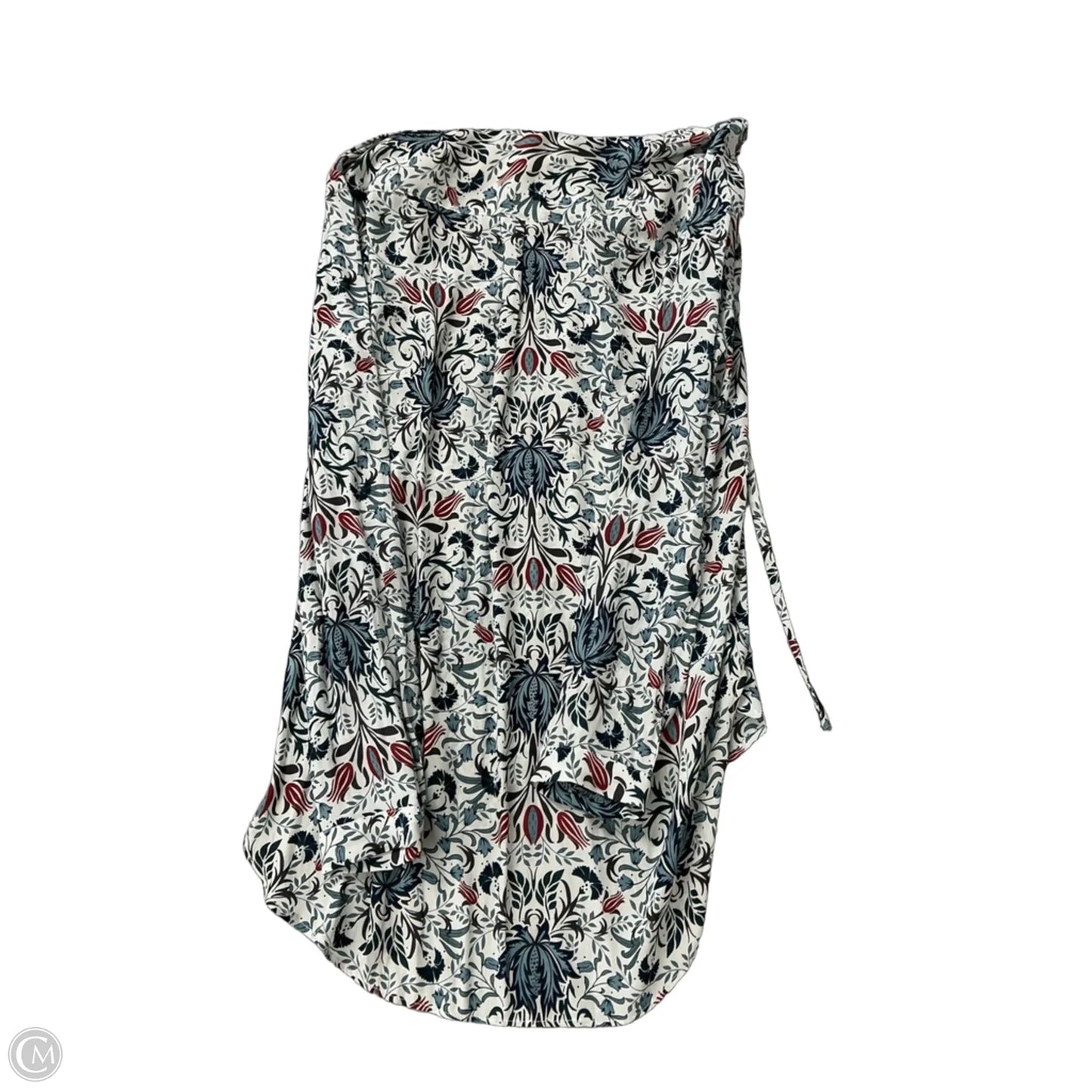 Top Long Sleeve By Philosophy In Floral Print, Size: M