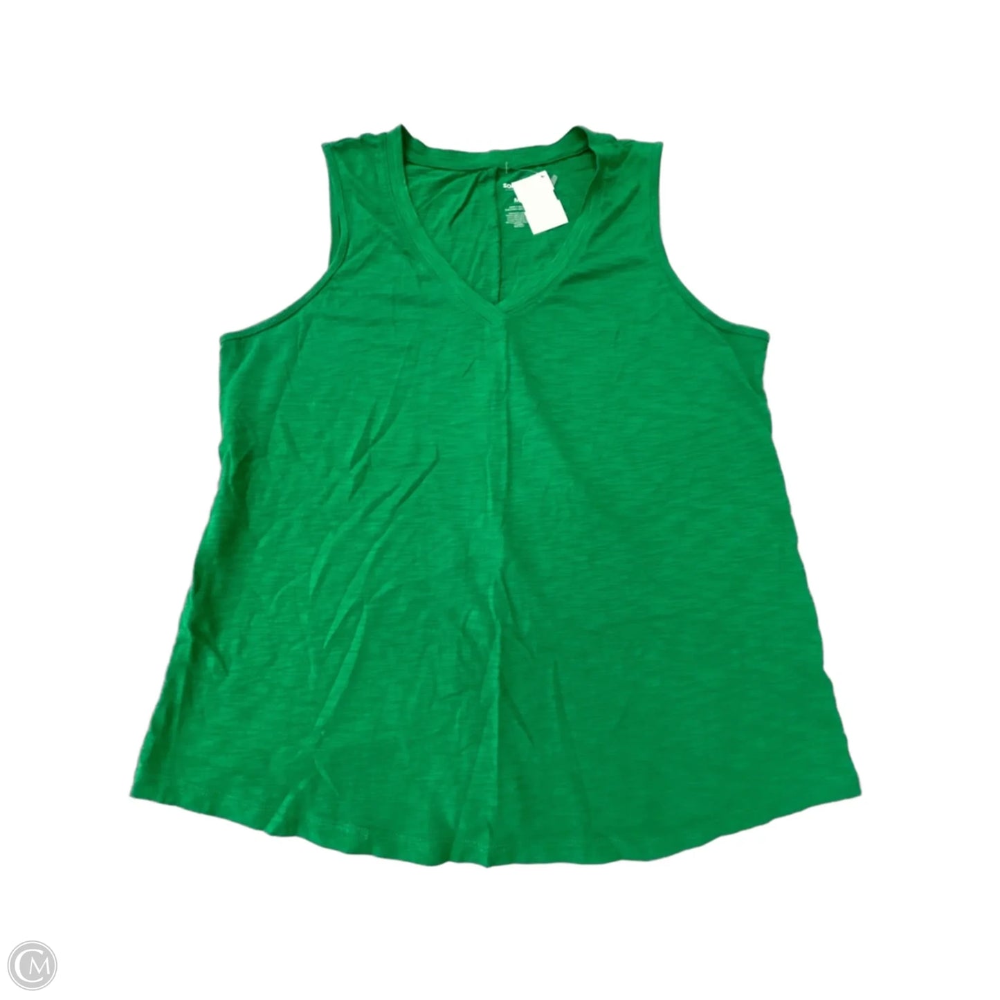Tank Top By Sonoma In Green, Size: M