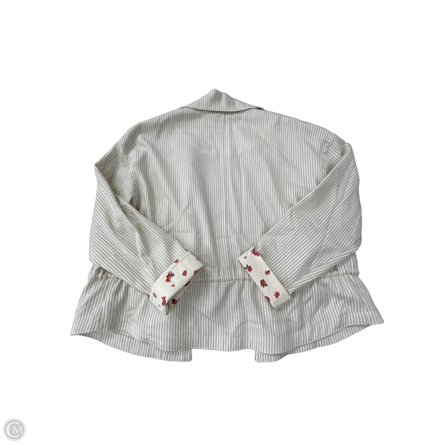 Blazer By Daily Thread In Striped Pattern, Size: M