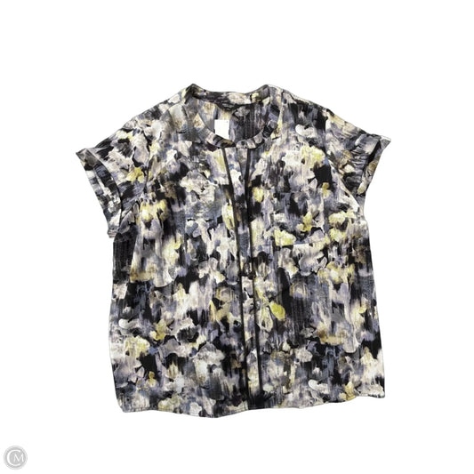 Top Short Sleeve By Simply Vera In Multi-colored, Size: 2x