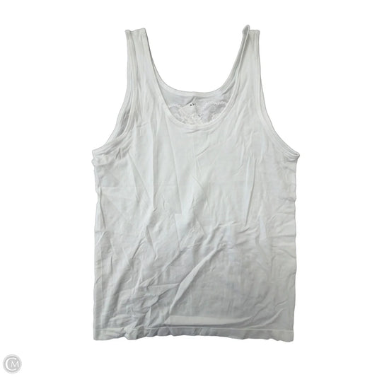 Tank Top By Jilla In White, Size: 2x