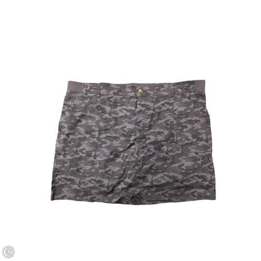 Skirt Midi By Lee In Camouflage Print, Size: 2x