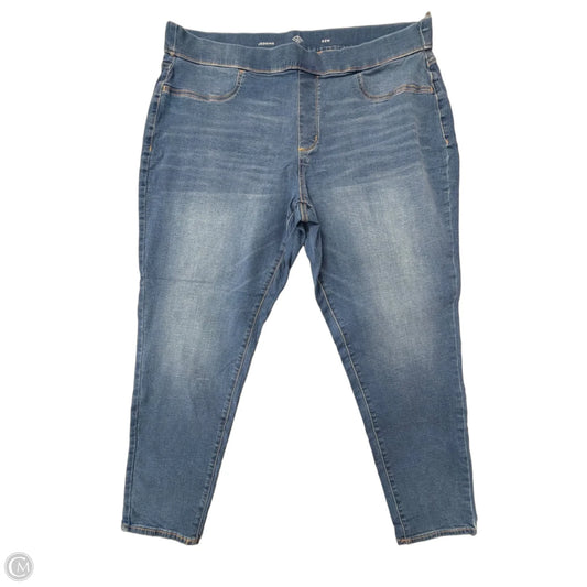 Jeans Jeggings By St Johns Bay In Blue Denim, Size: 22