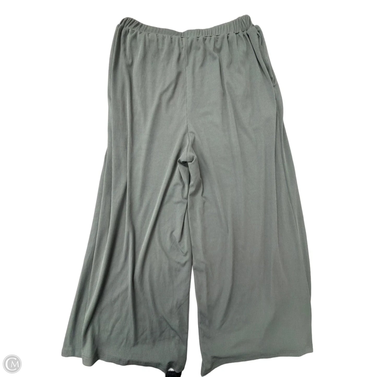 Pants Wide Leg By Cider In Green, Size: 18
