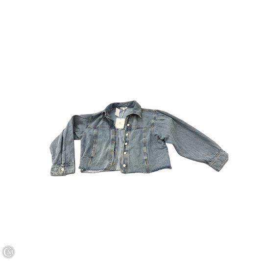 Jacket Denim By Baevely In Blue Denim, Size: M