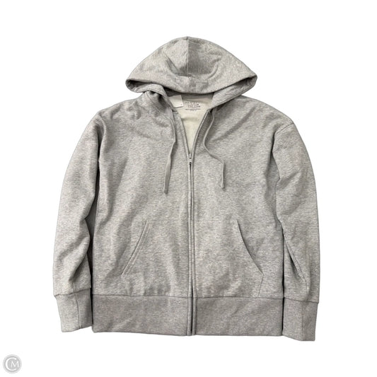 Athletic Jacket By Time And Tru In Grey, Size: Xl