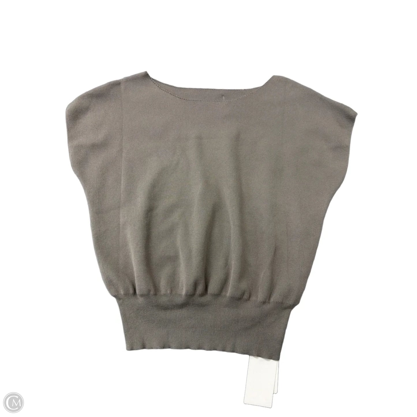 Sweater Short Sleeve By Dazy In Grey, Size: Xl
