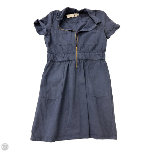 Dress Casual Midi By J. Crew In Blue Denim, Size: M
