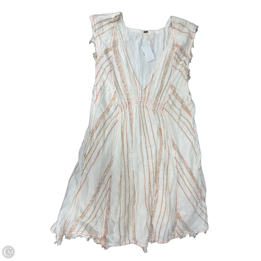 Dress Casual Midi By Free People In Cream, Size: Xs