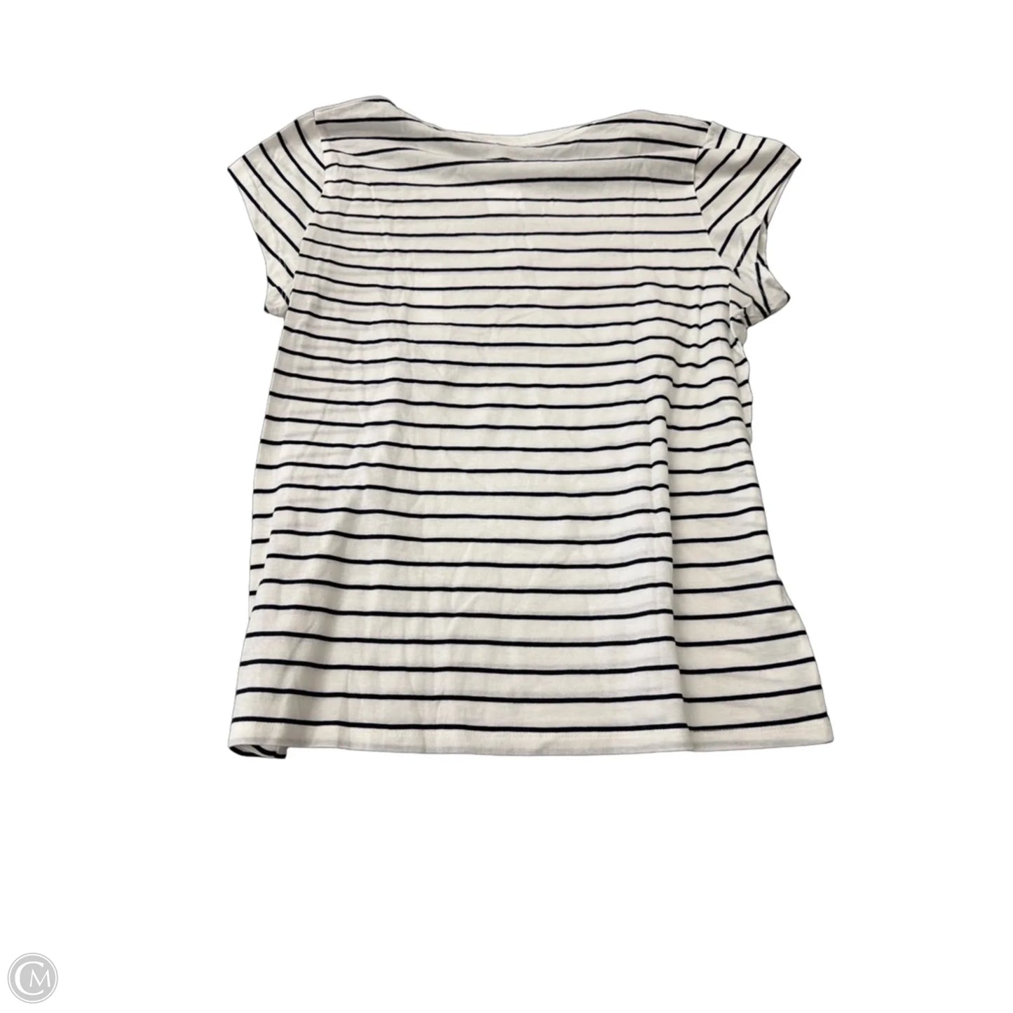 Top Short Sleeve By Universal Thread In Striped Pattern, Size: Xl